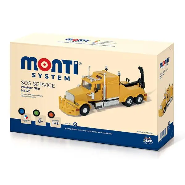 Stavebnice Monti System MS 42 SOS Service Western star
