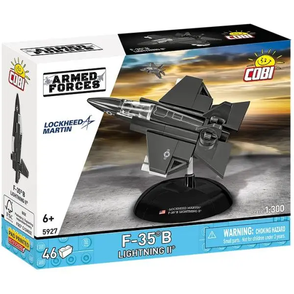 Cobi 5927 armed forces f-35b lightning ii, 1:300, 46 k
