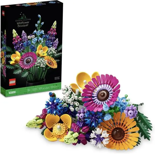 LEGO® Icons 10313 Kytica z poľných kvetín - hra z kategorie Ostatné