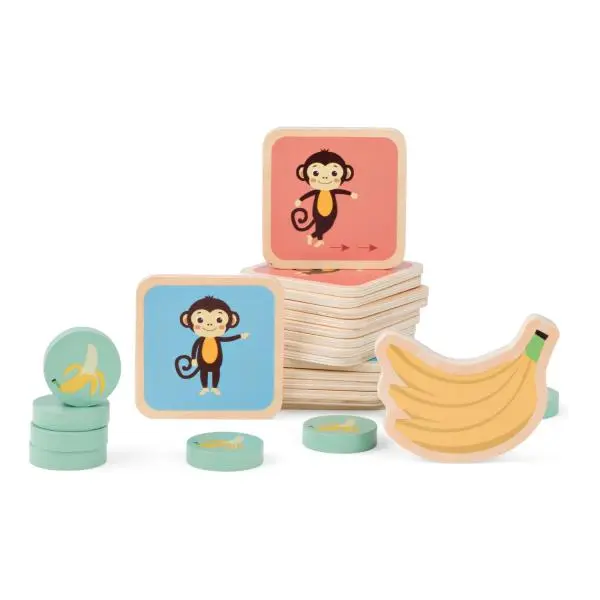 BS Toys Po stopách opičky – pohybová hra