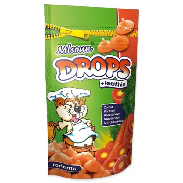Pochoutka Dafiko Mlsoun mrkvové dropsy 50g