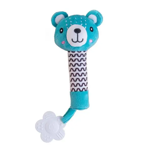 Medvídek babyted pískátko/kousátko medvěd plyš 25cm