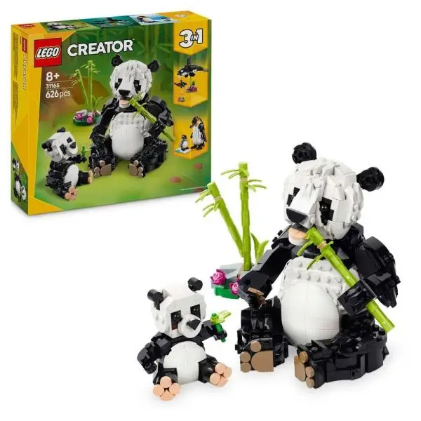 LEGO® Creator 3 v 1 31165 Divoké zvieratá: Pandia rodinka - hra z kategorie Creator
