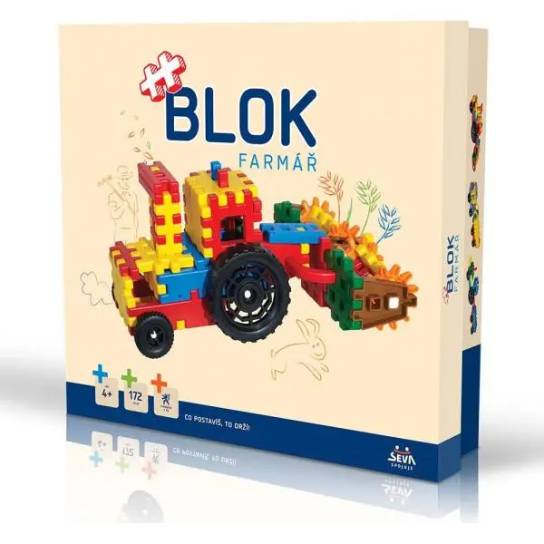 Seva Stavebnice Blok - Farmář