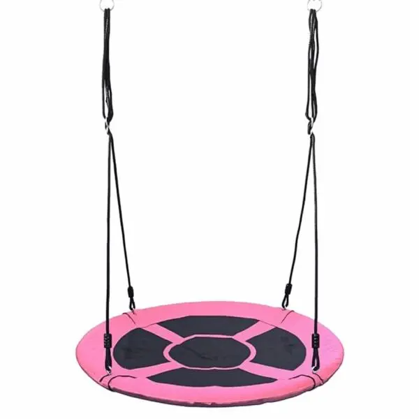 Houpací kruh čapí hnízdo 100 cm Baby Mix růžový