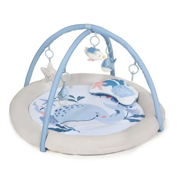 KINDERKRAFT Deka hrací s hrazdičkou Cozyplay Nordic Breeze