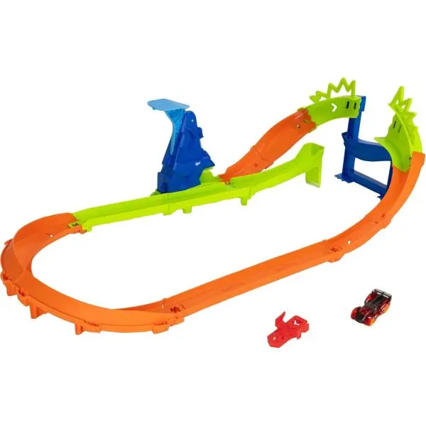 Mattel hot wheels stunt tracks championship circuit challenge, jhk74