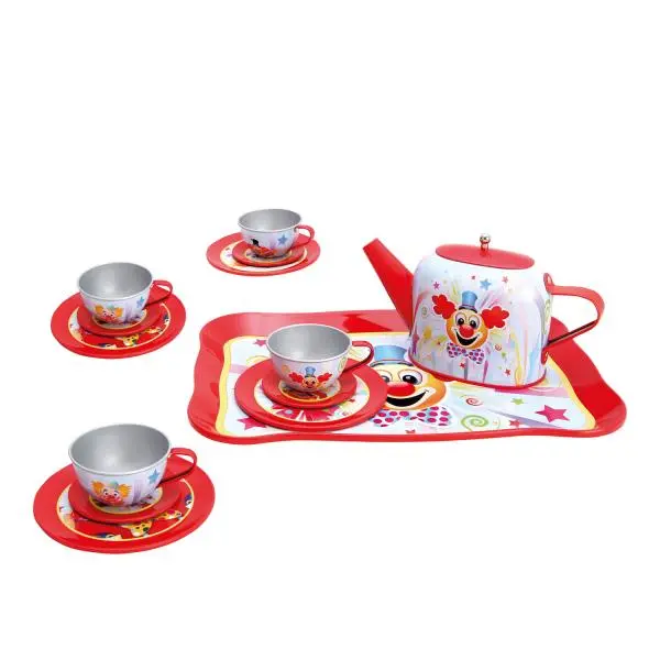 Dětský čajový set/červený