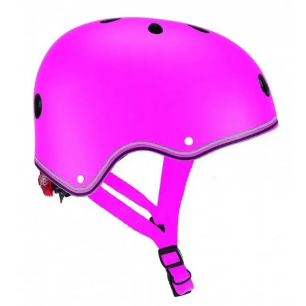 Globber dětská helma Primo Lights XS/S ( 48-53CM ) Fuchsia