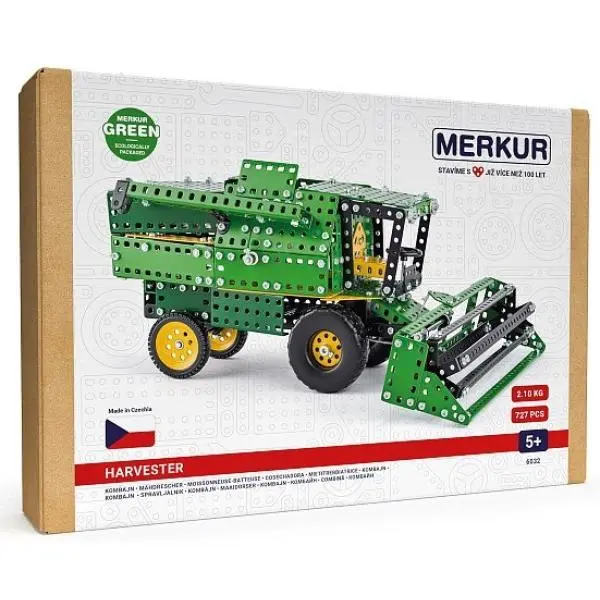 Merkur - Kombajn, 727 dílků