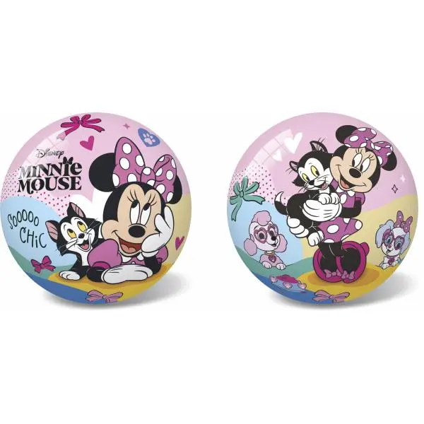 Míč Minnie gumový - nenafouknutý 23 cm