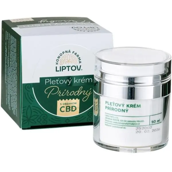 CBD Krém Přírodní LUXURY 50 ml