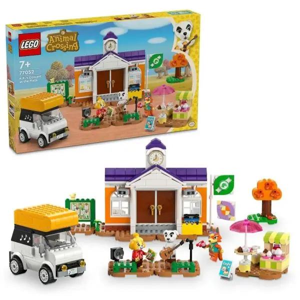 LEGO® Animal Crossing™ 77052 K.K. a koncert na náměstí