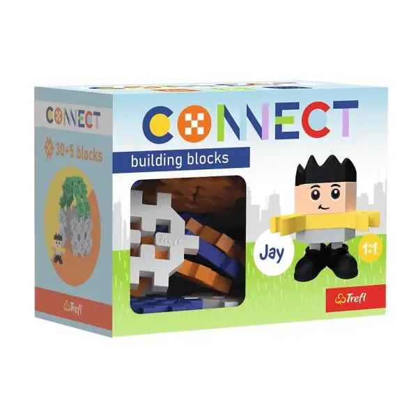 Trefl Stavebnice Connect Pocket Boy: Jay