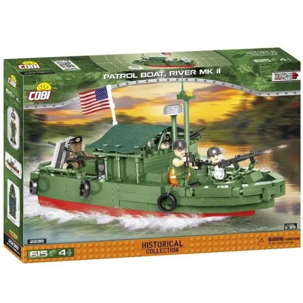 Cobi 2238 Vietnam War Patrol Boat River MK II