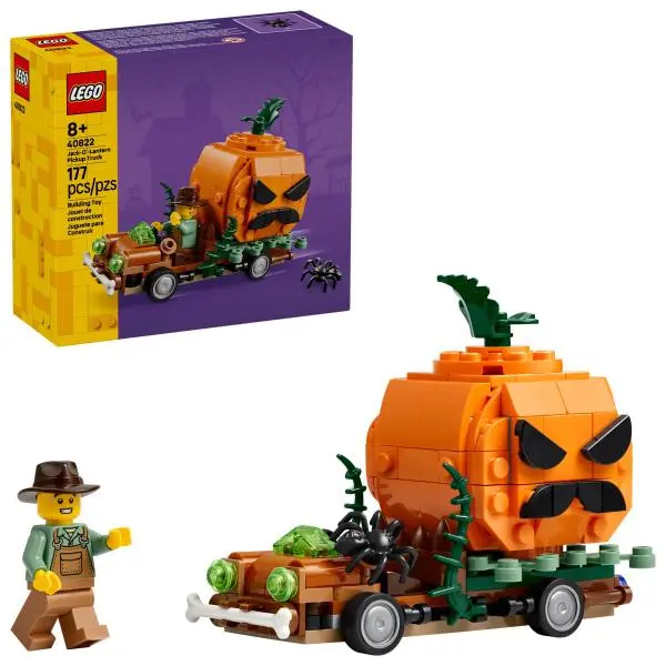LEGO® 40822 Pick-up s halloweenskými dýněmi