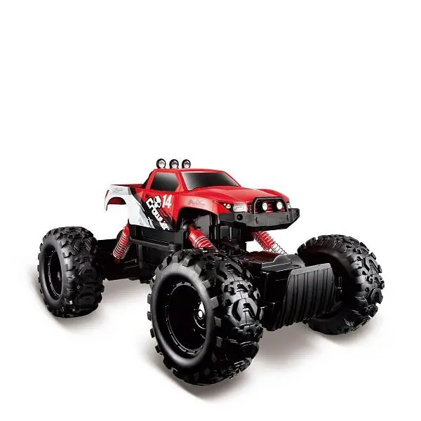 Maisto RC - Rock Crawler, červený, 2,4 GHz
