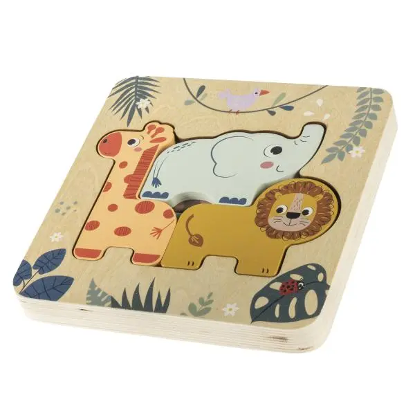 ZOPA Dřevěné puzzle hlavolam - Wood