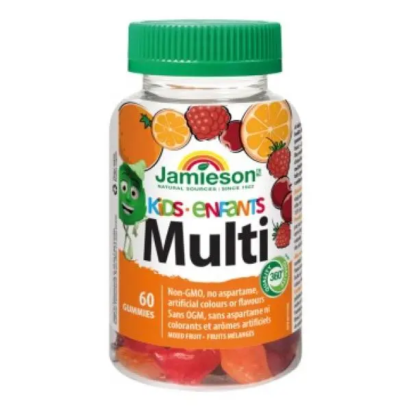 JAMIESON Multi Kids Gummies želatinové pastilky 60ks