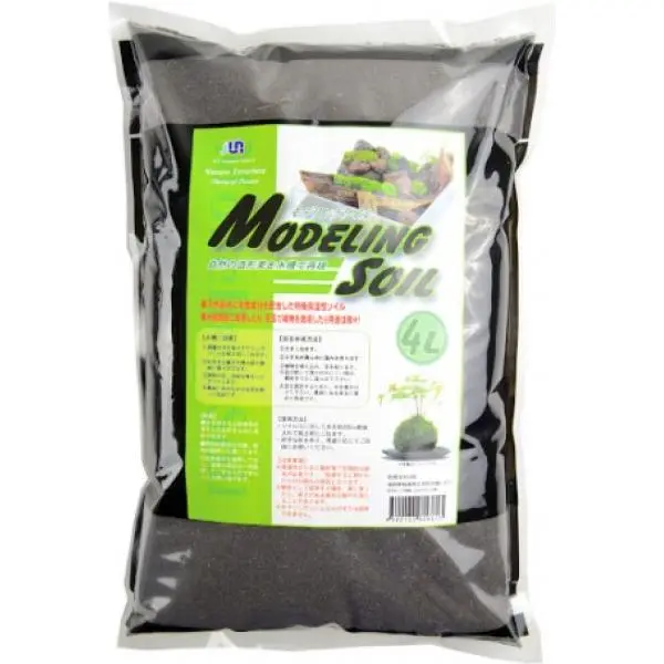 Modelování půdy 4l pro Wabi-kusa