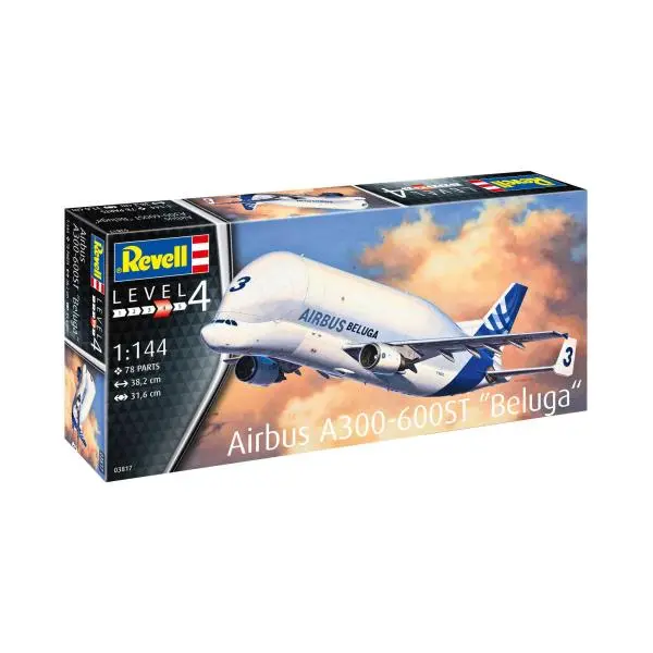 Revell Airbus A300-600ST Beluga ModelKit 03817 1:144