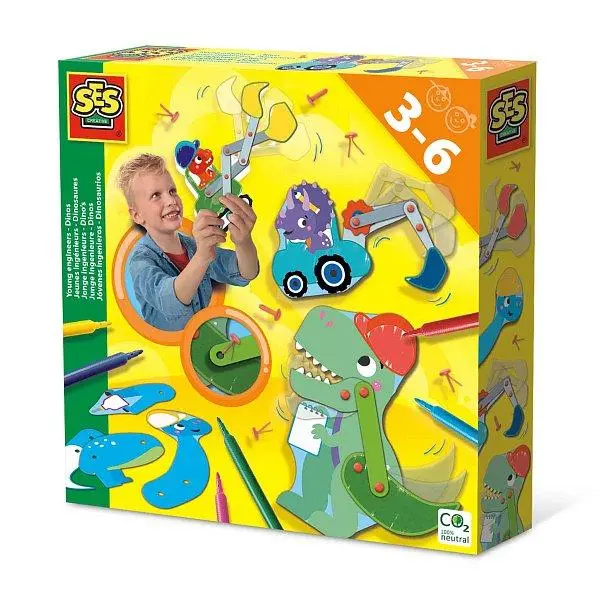 SES Creative Mladí inženýři Dinosauři