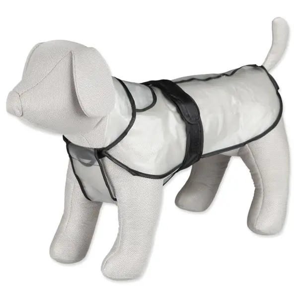 Pršiplášť Tarbes průhledný, PVC, M, 50 cm (1/12)