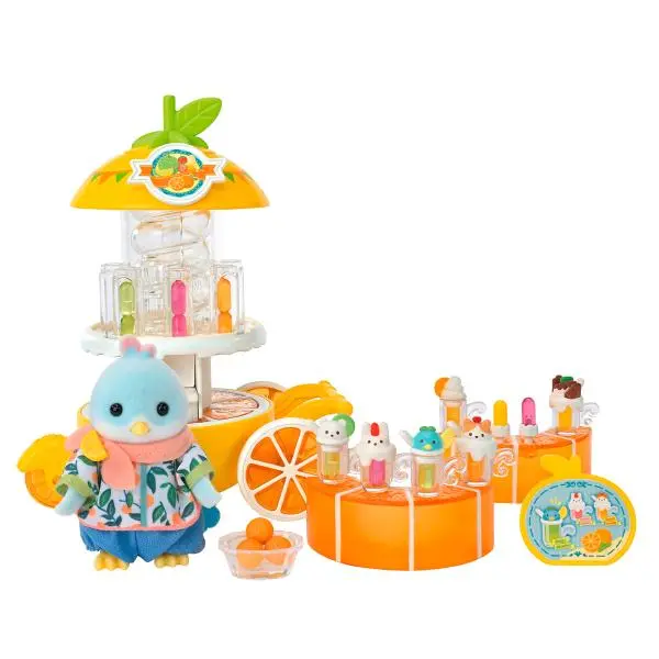 Sylvanian families 5861 stánek na výrobu citrusových nápojů