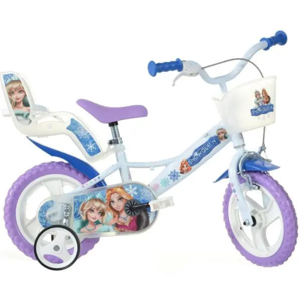 Dino Bikes - Dětské kolo 12" Snow queen 2022