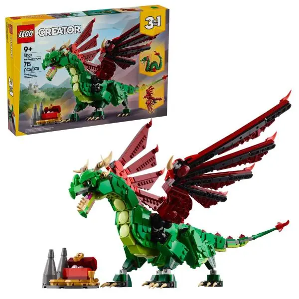 Lego Creator 31161 Středověký drak