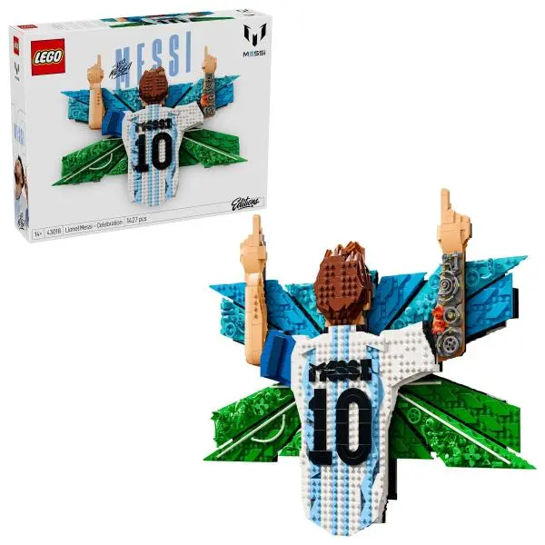 LEGO® Editions 43018 Lionel Messi – Okamžik vítězství - LEGO®