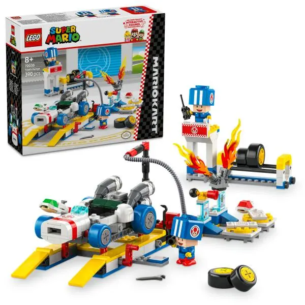 LEGO® Super Mario™ 72035 Mario Kart™ – Toad a jeho garáž - hra z kategorie Ostatné