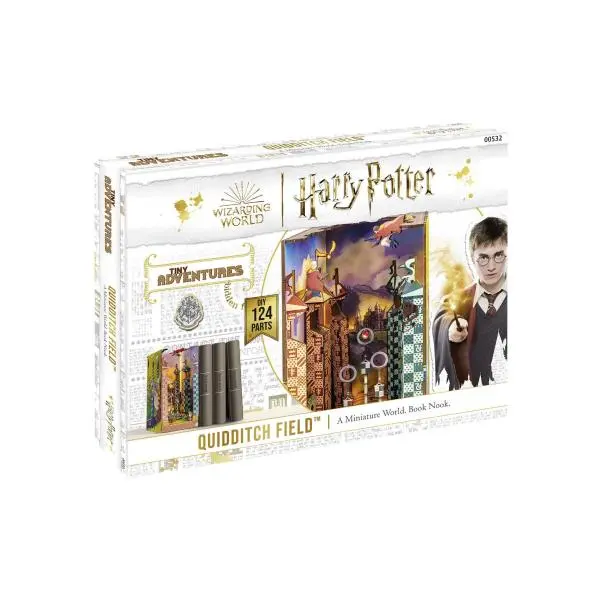 Harry Potter 3D skládačka Book Nook - Famfrpálové hřiště