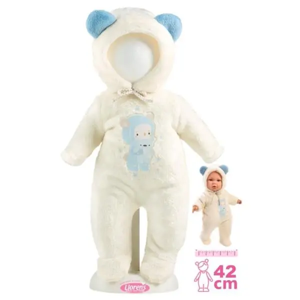 Llorens M14-207 Obleček pro panenku miminko NEW BORN velikosti 40-42 cm