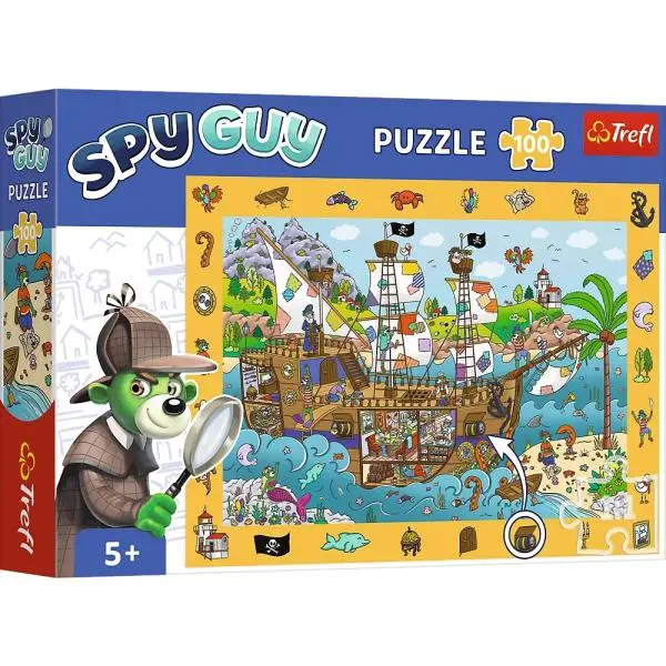 Spy Guy: Pirátská loď - puzzle z kategorie 60 – 300 dielikov
