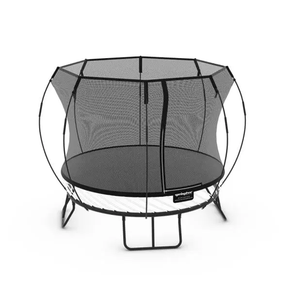 Springfree Trampoline® Compact Round (R54) Trampolína s ochrannou sítí, 240 × 240 cm