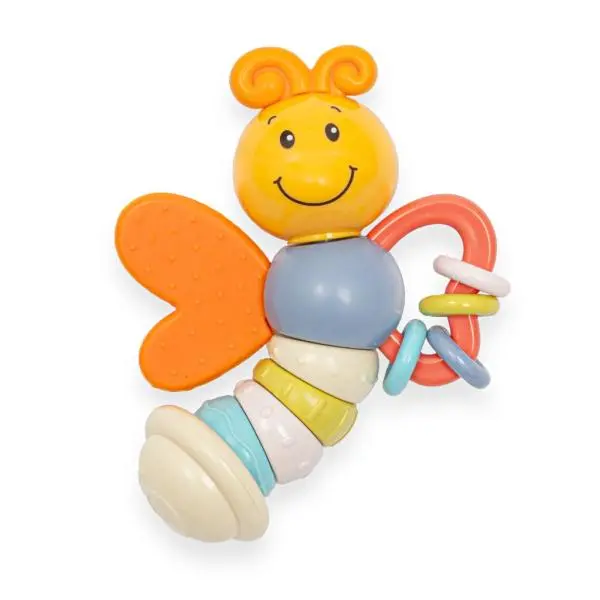 Dětská chrastítko Baby Mix motýlek