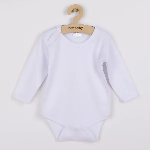 Body dlouhý rukáv New Baby II - bílé 92 (18-24m)