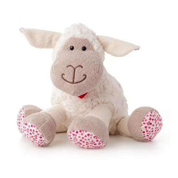 LUMPIN Ovečka Olivia kvítka 25 cm