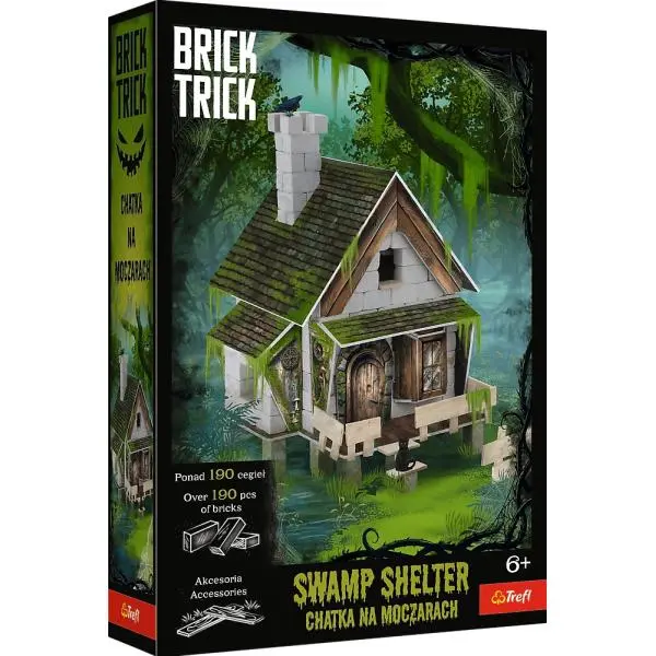 Trefl Brick Trick Chata v bažině M 190 dílů