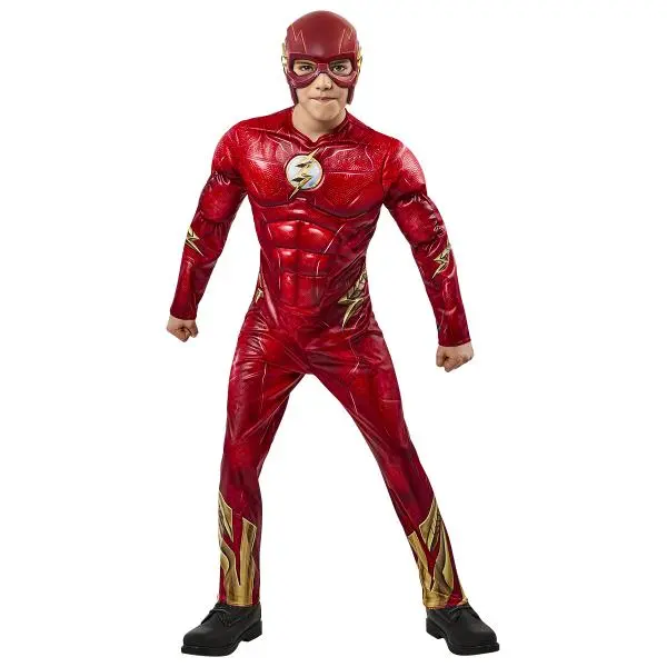 FLASH dětský kostým velikost M(110-116cm)DLX