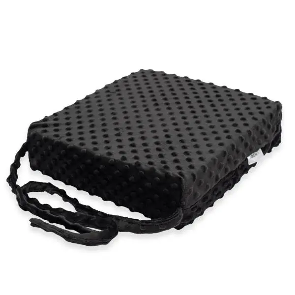 Dětský podsedák na židli New Baby STANDARD Minky black
