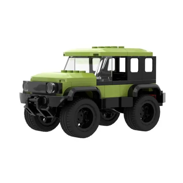BRIXIES Plus 222.101 Off-road - terénní vozidlo zelené, 119 k