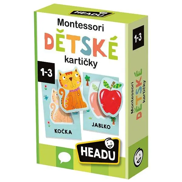 Headu Montessori - Dětské kartičky