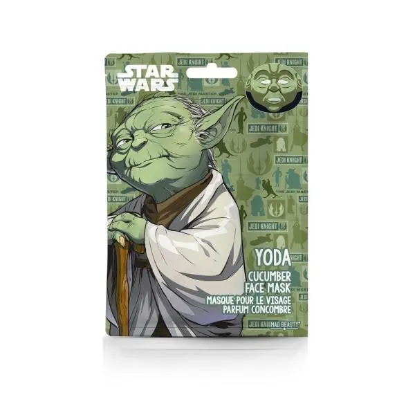 Mad Beauty Maska na tvář uklidňující textilní Yoda Star Wars 25ml