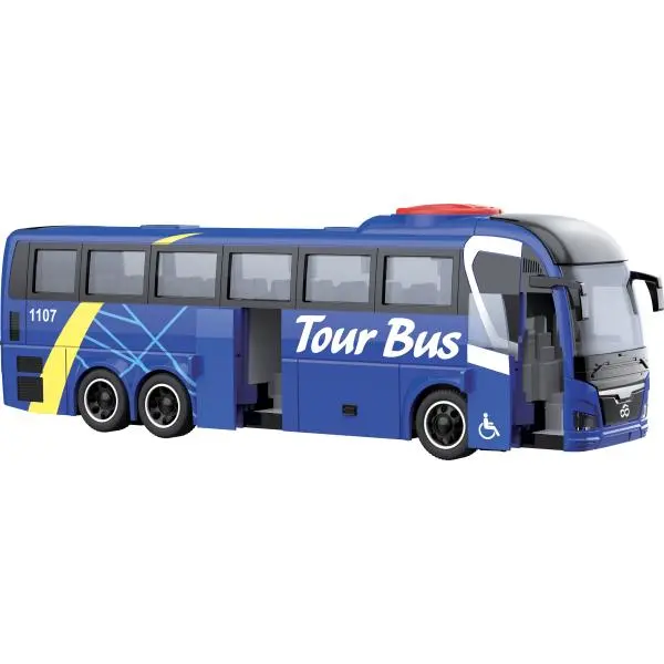 CITY SERVICE CAR - Autobus 1:16 - modrý