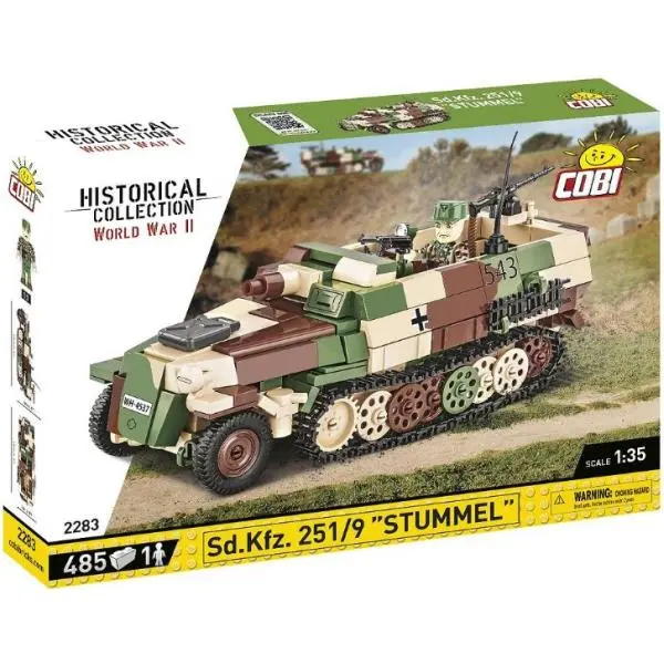 Cobi 2283 II. světová válka Sd. Kfz. 251_9 Stummel