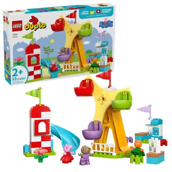 Lego® duplo® 10453 prasátko peppa – zábavní park