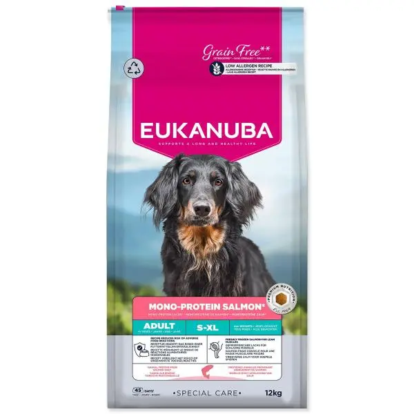 Krmivo EUKANUBA Special Care Adult Mono Protein Salmon 12kg