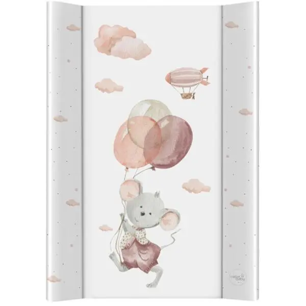 Ceba Baby Přebalovací podložka 50x70 Basic Mouse na postýlku 120x60